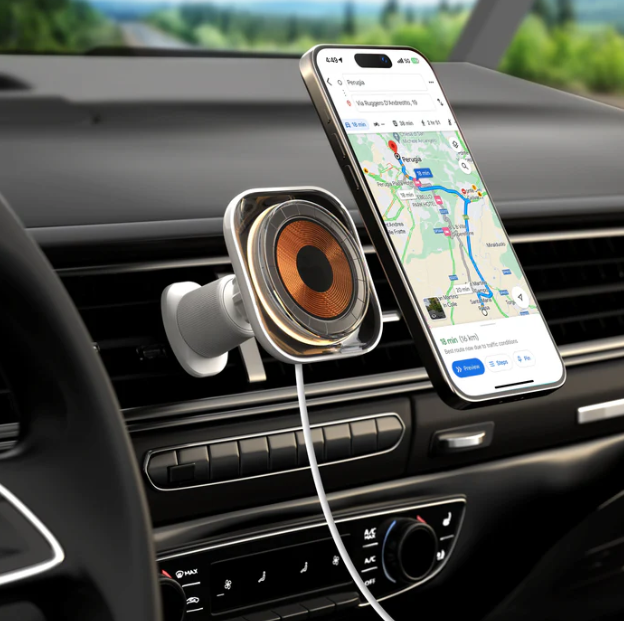 Momax 1-Charge Flow Magnetic Wireless Charging Car Mount Momax 1-Charge Flow Magnetic Wireless Charging Car Mount